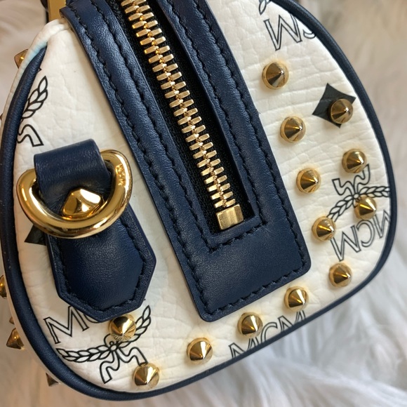 RARE MCM Swarovzki 2 way boston - Nano - Picture 6 of 16